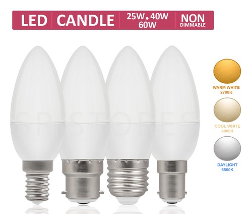 Led candle small screw e14 - small,