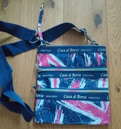 Casa borse pink navy white - casa, pink/navy/white