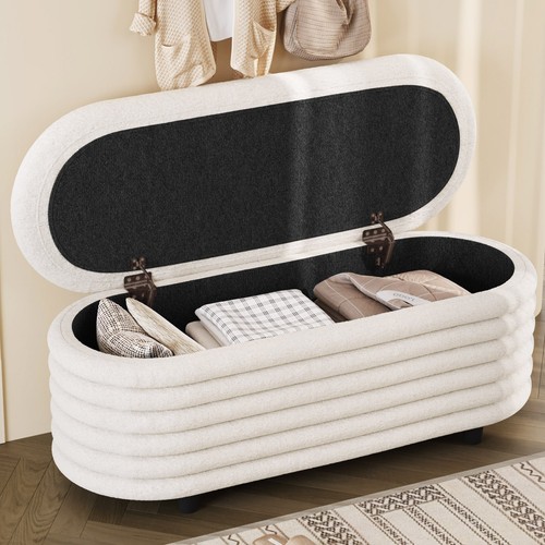 Storage ottoman bench shoe - ottoman,