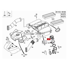 A2730940548 OEM BOSCH Air Mass