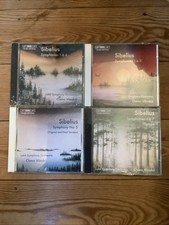 Jean Sibelius Symphonies 1 - 7 1995 - 97 4 CDs (2 Sealed) BIS Lahti SO Vanska