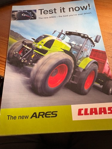 Claas tractor ares test - tractor, it