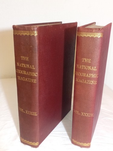National geographic 1918 bound - geographic,