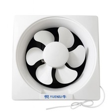 High-Performance Kitchen & Bathroom Exhaust Fan with Automatic Shutter Design