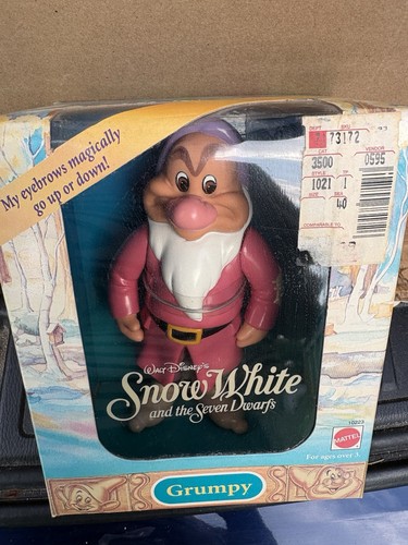1992 mattel disney snow - mattel, white