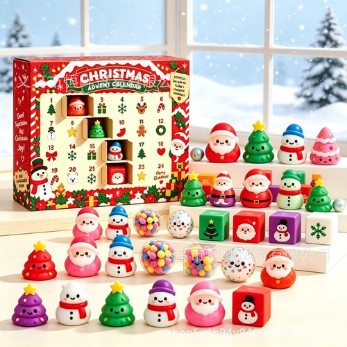 Christmas squishy advent - squishy,