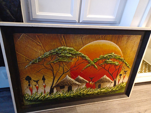 Skuch signed framed 1981 - skuch,