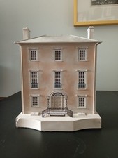 Plaster architectural model of