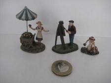 HAWTHORN VILLAGE FALBROOKE FLORIST LADY. GARDENER. STANDING AT EASEL MINIATURES