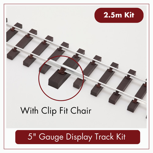 Gauge display track - 2.5m,