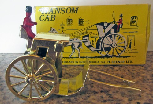 Vintage budgie model hansom - model,