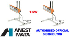 2x Anest Iwata 1KW Handheld