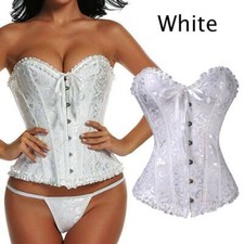 Boned Sexy Black Corset