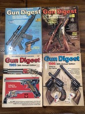 Gun Digest 1982, 1984- 1986