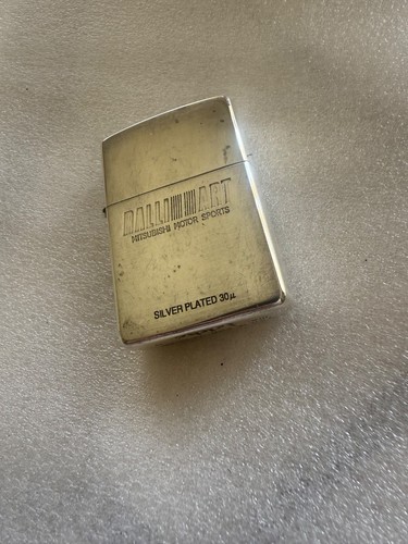 Ralliart silver zippo lighter - ralliart,