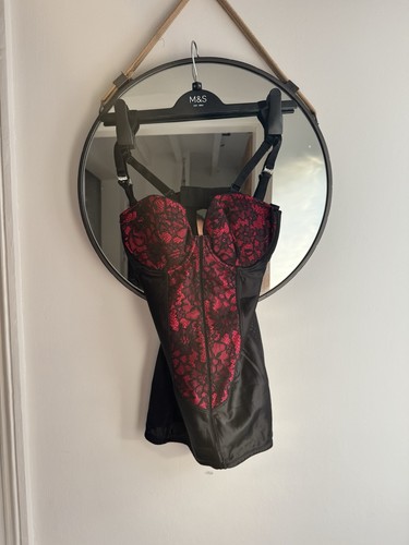 Senza red black satin - la, &
