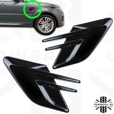 Black Side Vents for Range