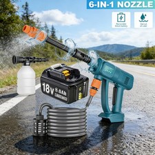 Cordless Pressure Washer High