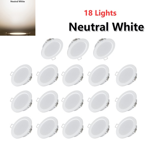 18pcs recessed led flat - 18pcs,