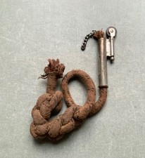 Antique French ROPE LIGHTER