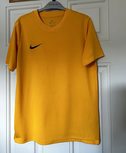 Nike boys yellow shirt short - t-shirt,