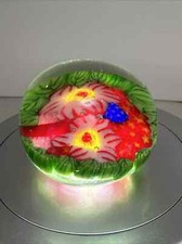 Vintage Art Glass Paperweight
