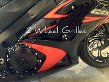 98-06 SUZUKI KATANA GSX 600F 750F BLACK FAIRING SCREENS GRILLS VENTS MESH GRATES