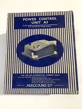 Vintage Meccano Power Control Unit A3, Boxed