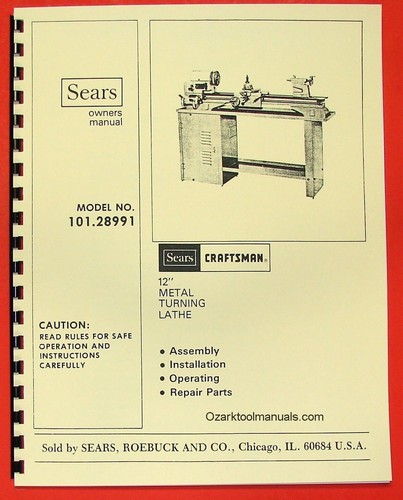 Craftsman atlas 101 - craftsman/atlas, 101.28991