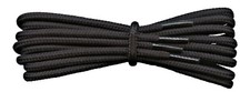Black Boot Laces - 4 mm round