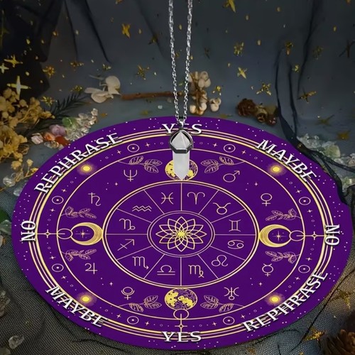 Pendulum dowsing mat - pendulum,,