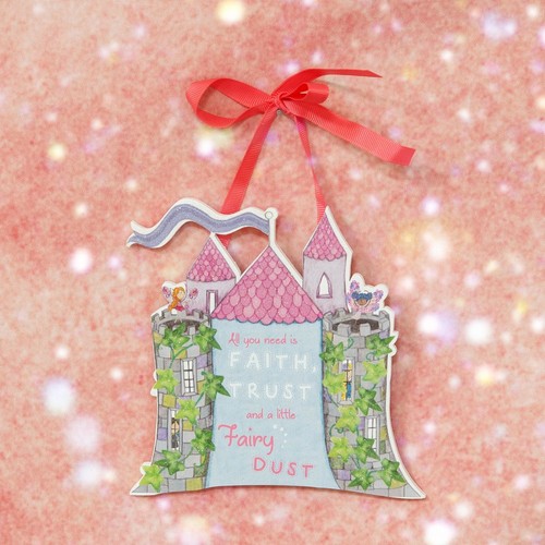 Magical fairy castle hanging - magical,