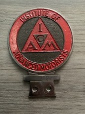 Vintage car grill badge - vintage,