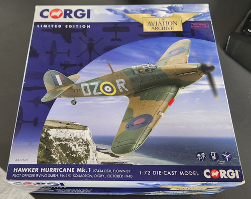 Corgi aviaiton archive hawker - corgi,