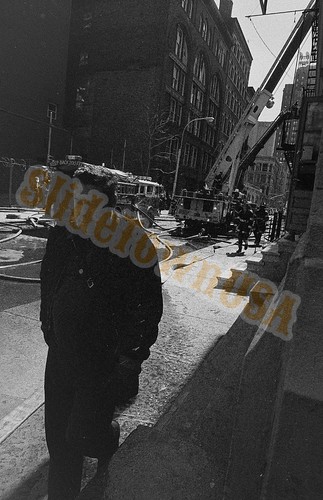 Vtg 35mm negative firefighters - vtg,