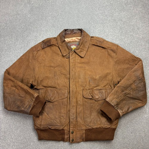 Leather flying jacket adult - jacket,
