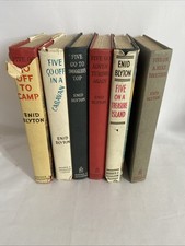 Enid Blyton 1949,50 Famous Five Hardcover Books X 6