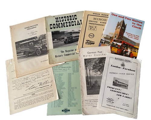 Bus coach book bundle vintage - bus,
