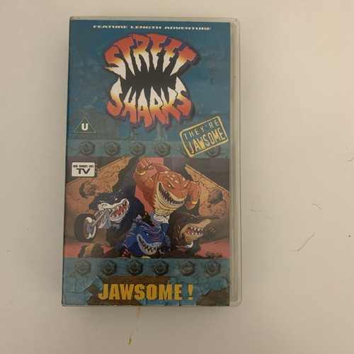 Street sharks vhs video - sharks,