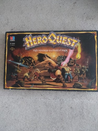 Hero quest board - game, 1989