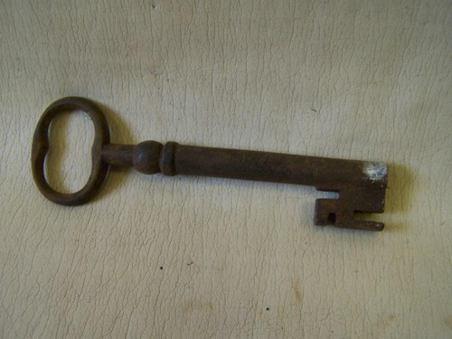 Large old hollow key rare - hollow, key,