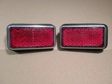 JAGUAR DAIMLER SERIES 1 & 2 XJ6 XJ12  & COUPE REAR RED REFLECTORS PAIR L&R USED