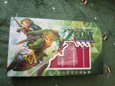 The Legend Of Zelda Four Sword Adventure Sword And Shield Chain Set RARE