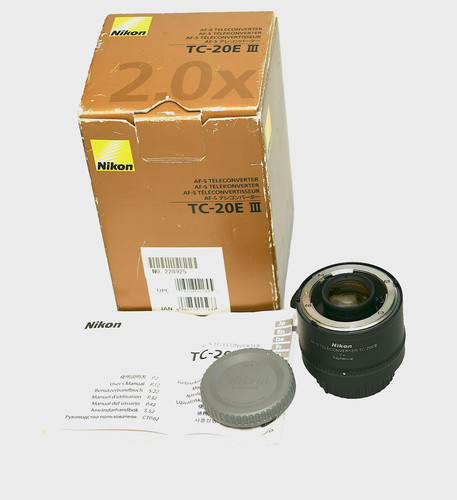 Nikon 20e iii 2x - nikon, tc