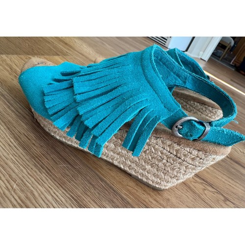 Minnetonka turquoise suede - turquoise,