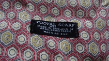 Tootal men`s red mix scarf