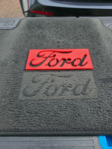 Ford car logo - ford, stencil