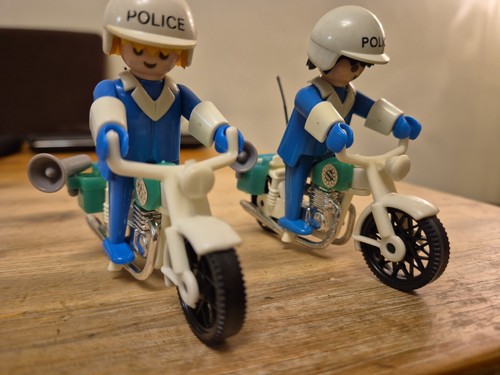 Playmobil police motorbikes - playmobil,