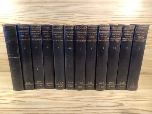 Everyman encyclopaedia set - everyman's,
