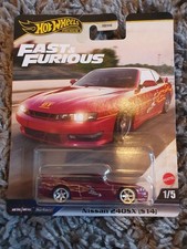 Hot Wheels Premium Nissan 240SX S14 Letty Fast and Furious Real Riders JDM F&F